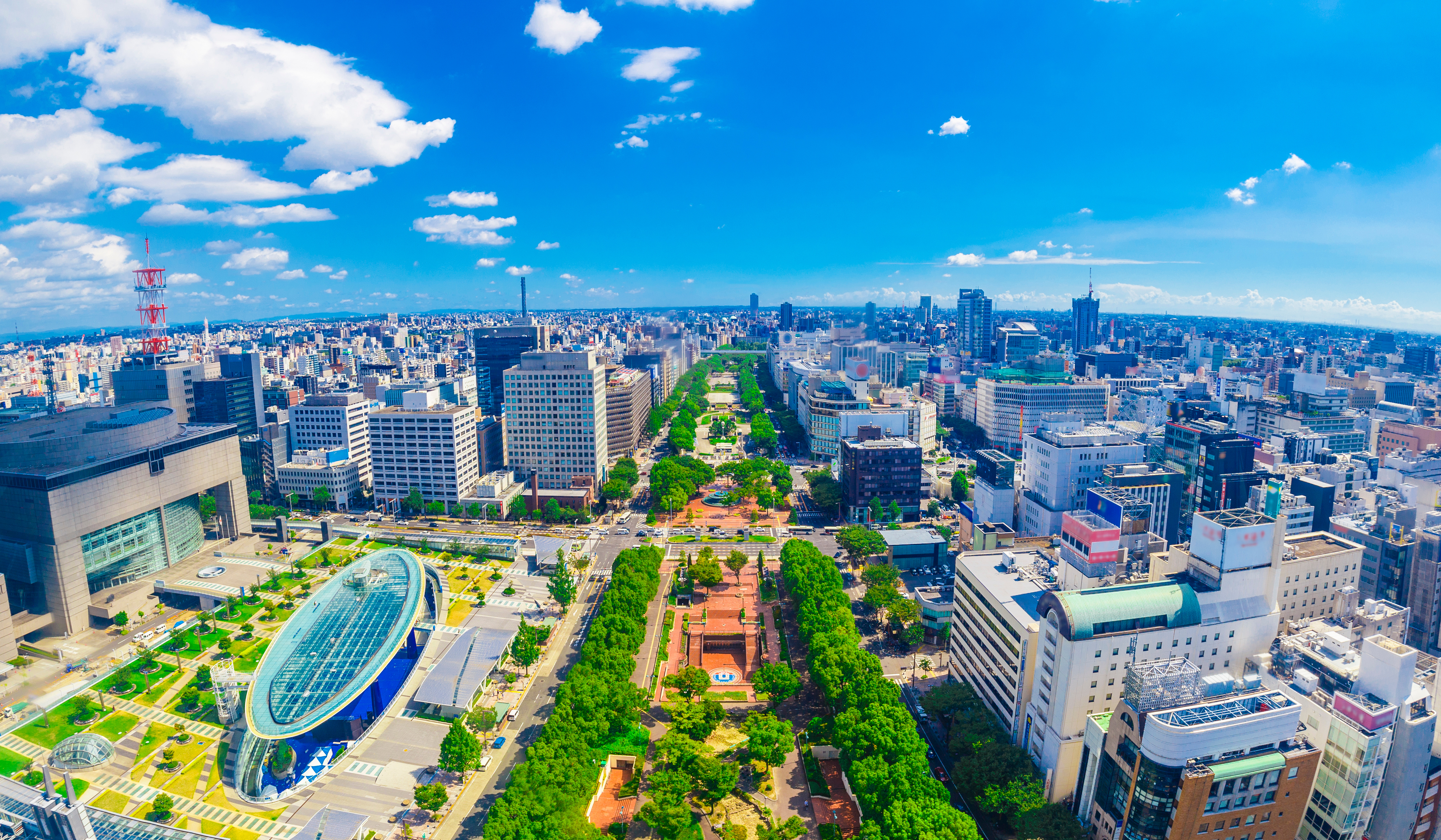 名古屋 テレビ塔からの景色